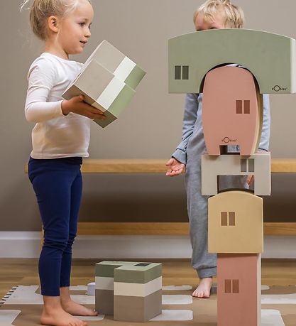 bObles Trommelhaus - Town House - 16x16x18 cm - Stockholm