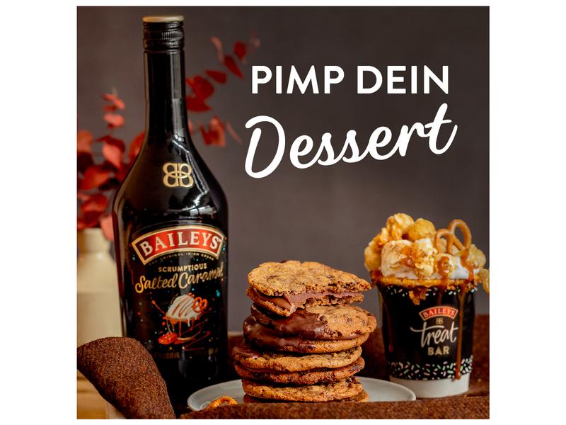 Baileys Salted Caramel 0.7 l Aromatische Spirituosen Spezialität mit Salzkaramellgeschmack
