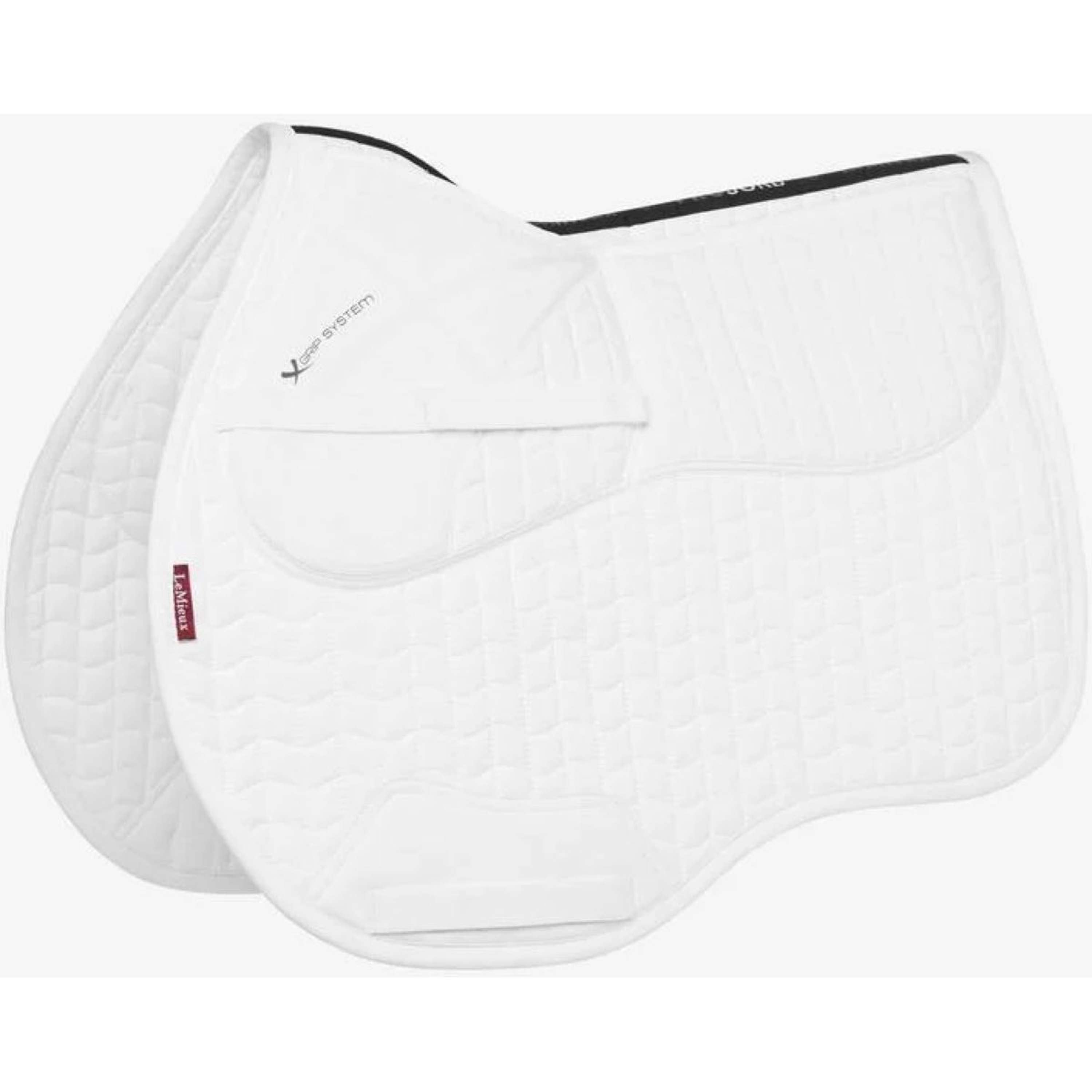 LeMieux Zadeldekje Prosorb Plain 2 Pocket Veelzijdigheid Wit