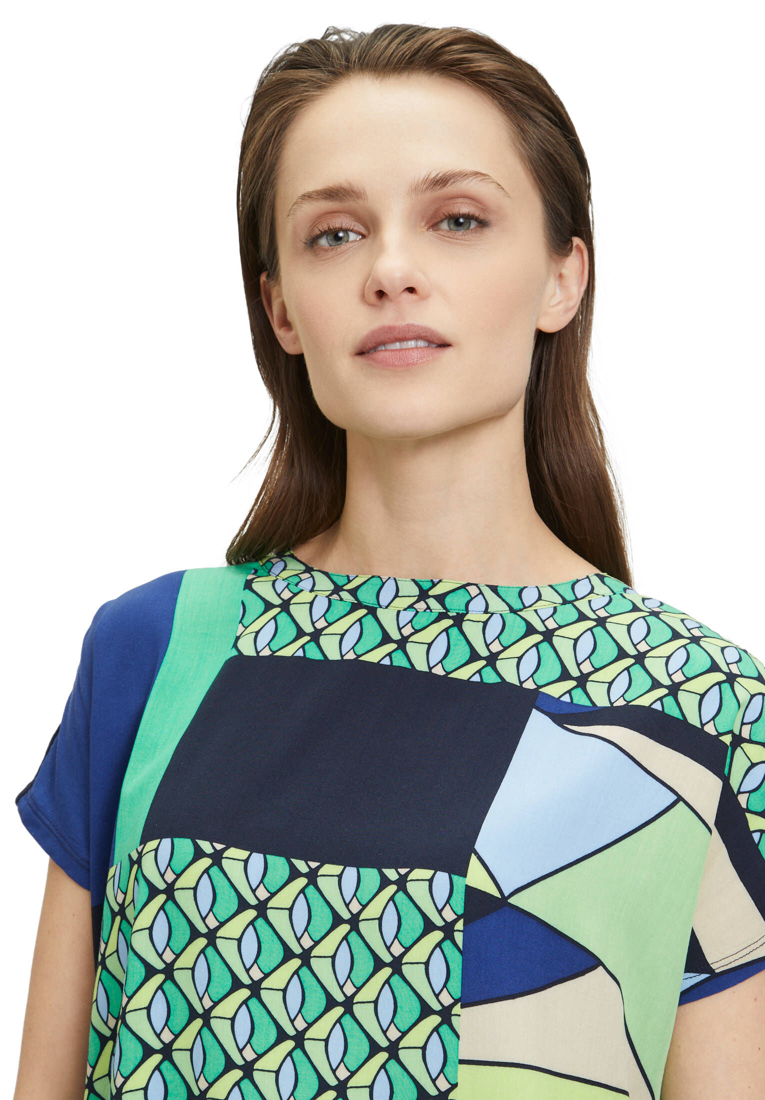 Betty Barclay| Damen Printshirt mit Stehkragen