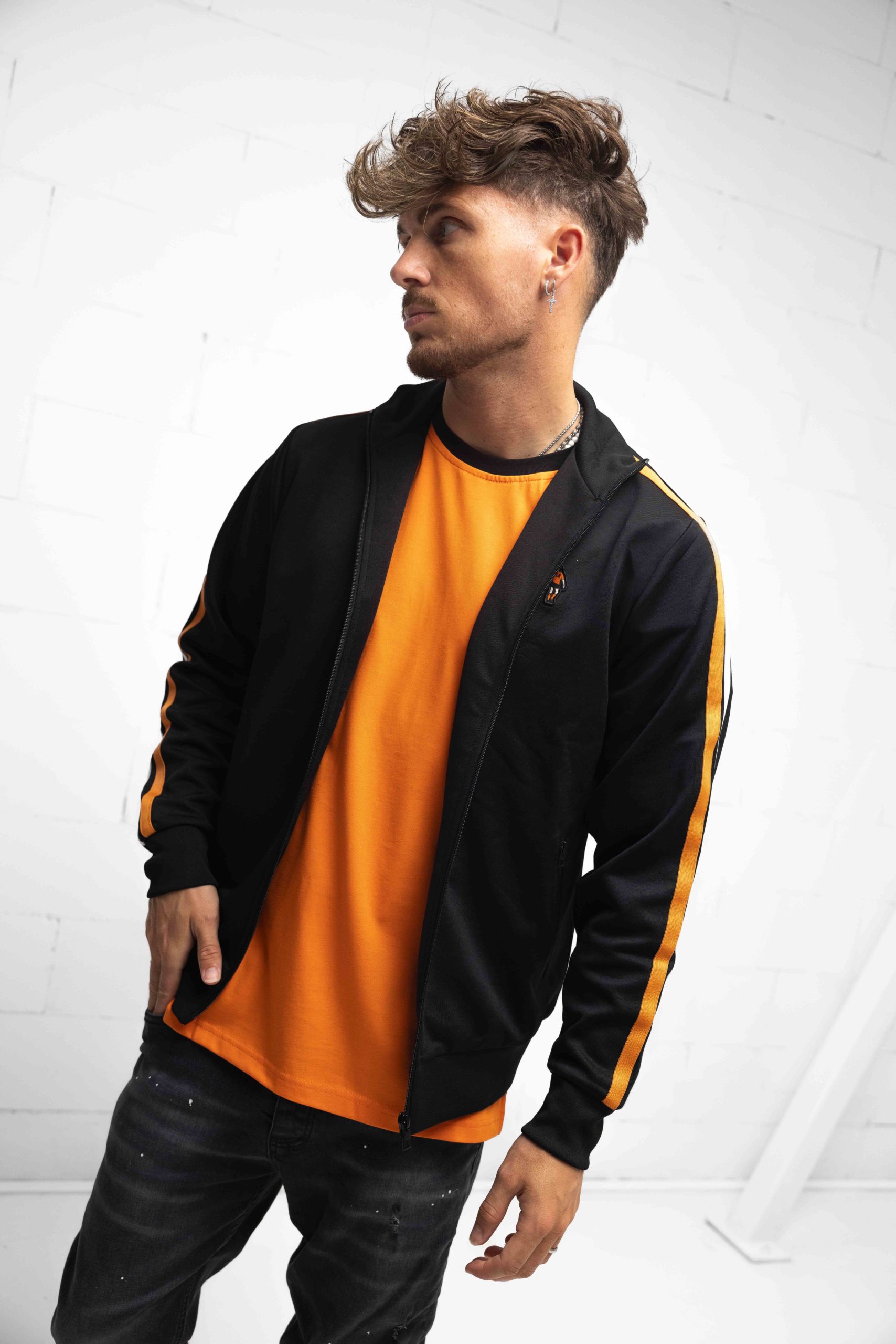 Cruyff Dos Rayas Trainingstop Heren Zwart