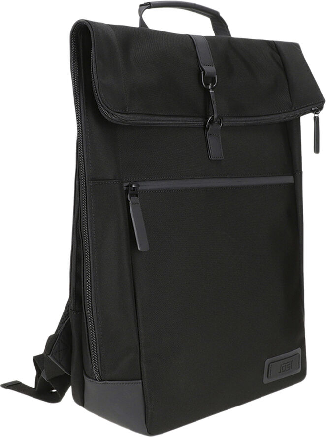 JOST Backpack Courier Rolltop Black nylon
