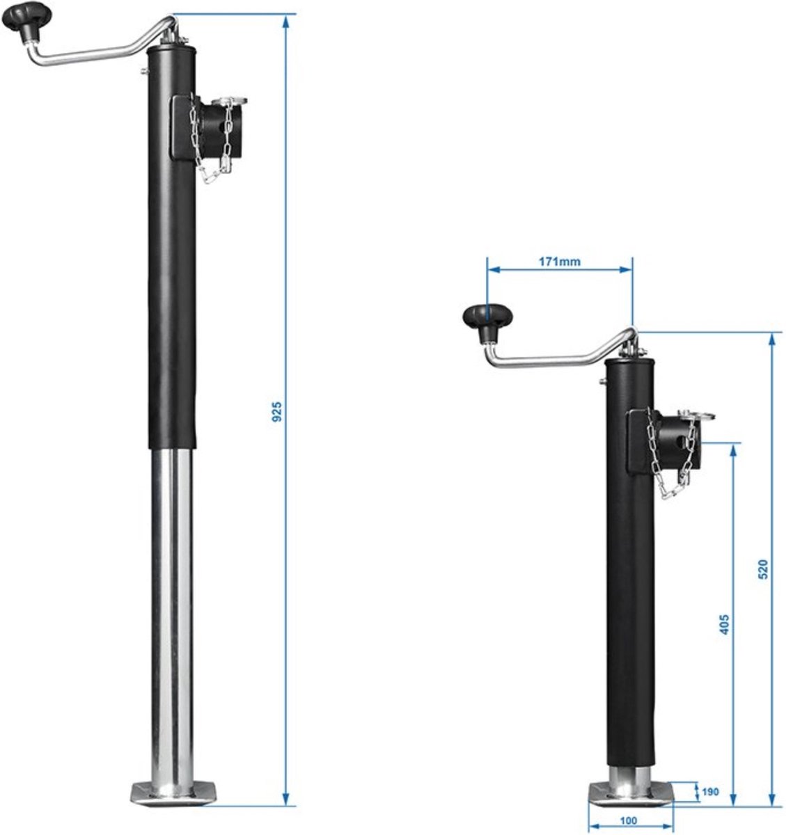 ProPlus TH52/5000 Heavy Duty steunpoot - 2500 kg