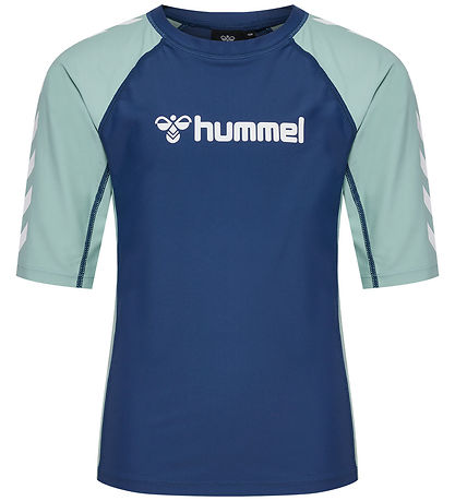 Hummel Bådebluse - UV40+ - HmlFiji - Dark Denim