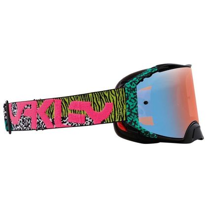 Masque cross Oakley AIRBRAKE MX BENGAL VENOM 2025 - Vert / Bleu