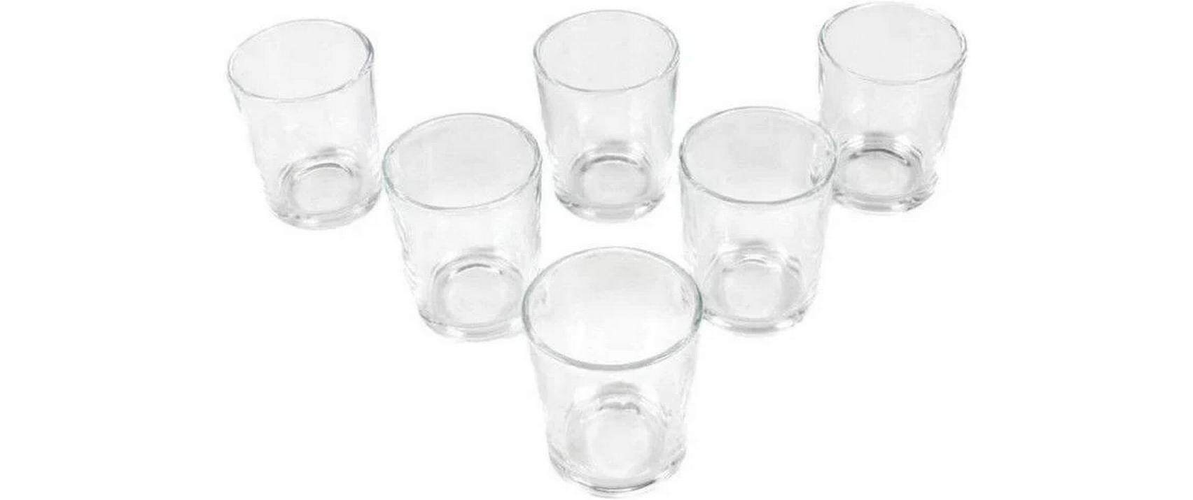 Aperitifglas 100 ml, 6 Stück, TransparentElegante Gläser für stilvolle Aperitifs