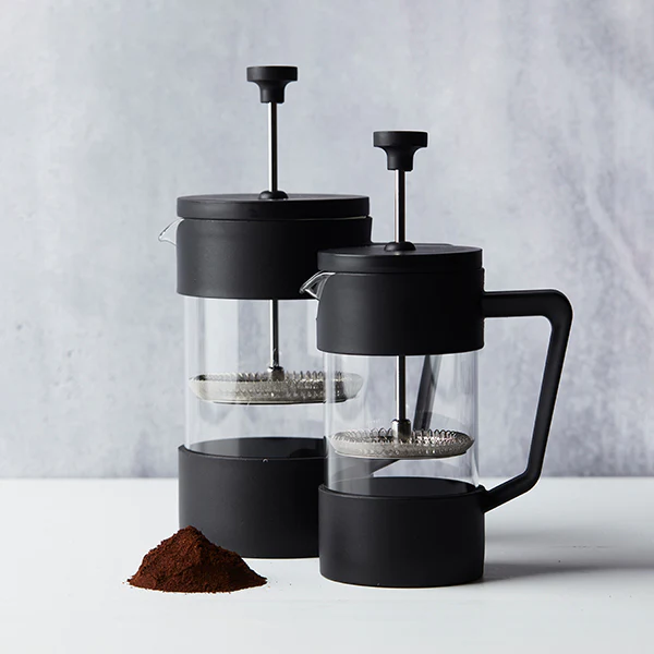 Cafetière à piston en verre 350 ml noir Point Virgule