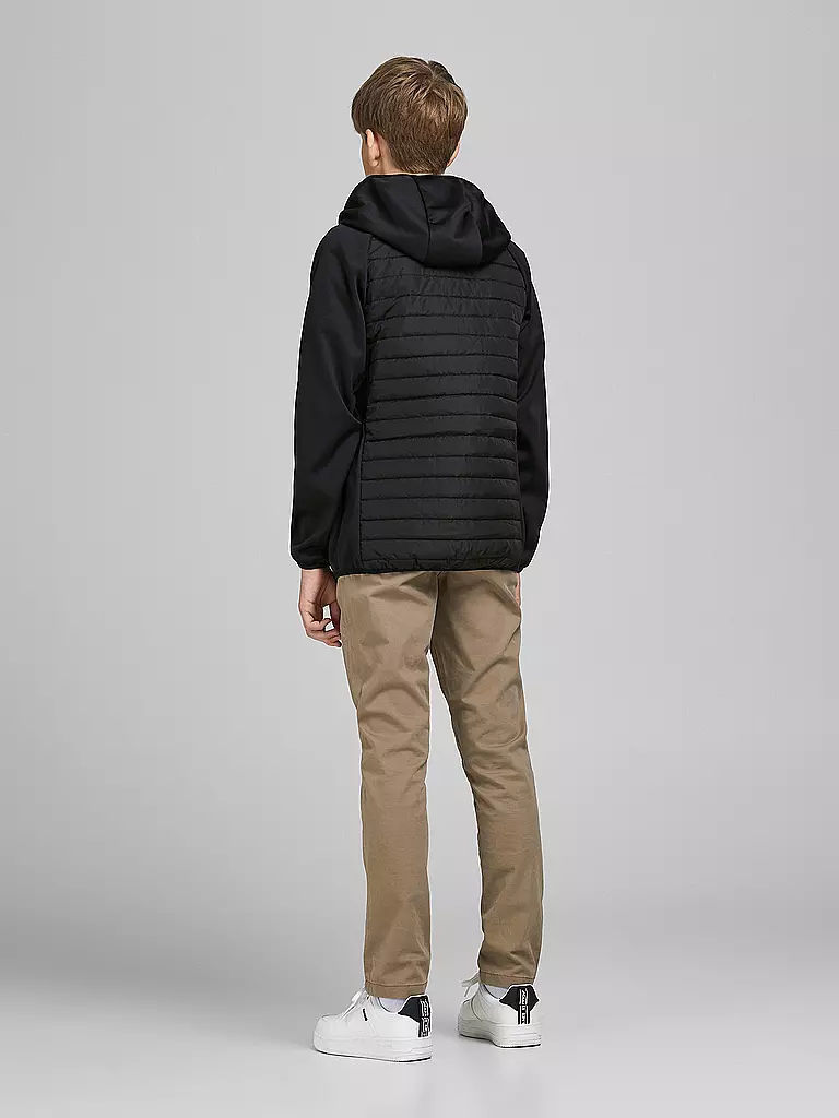 JACK & JONES Jungen Jacke JJEMULTI schwarz