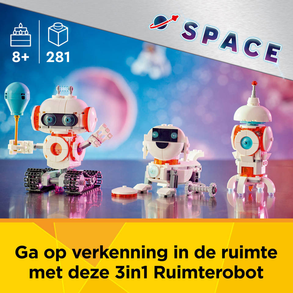 LEGO Creator 3-in-1 ruimterobot 31164