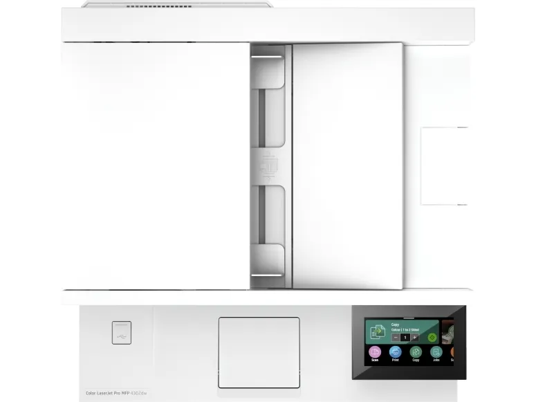 HP Color LaserJet Pro MFP 4302dw - Multifunktionsprinter - farve - laser - Legal (216 x 356 mm) (original) - A4/Legal (medie) - op til 33 spm (kopiering) - op til 33 spm (udskriver) - 300 ark - Gigabit LAN, USB 2.0, USB 2.0 vært, Wi-Fi(ac), Bluetooth