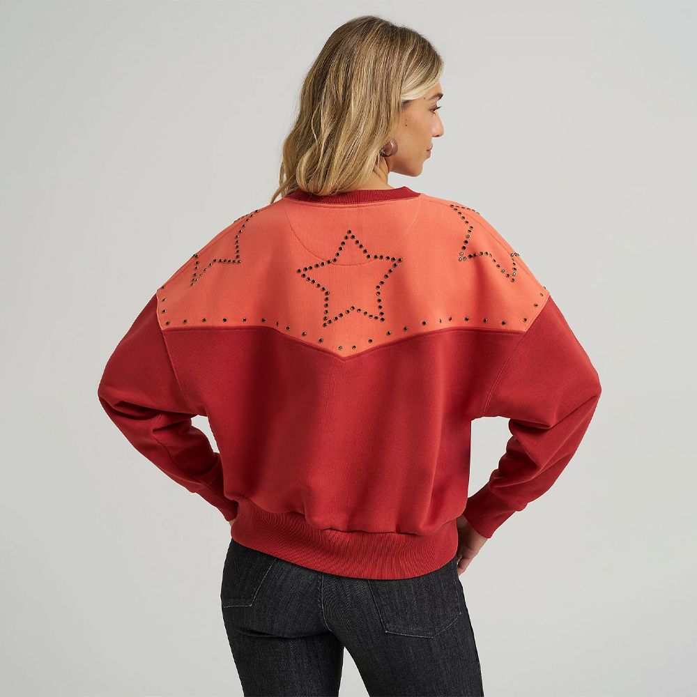 Wrangler x Lainey Wilson Studded Western Crew