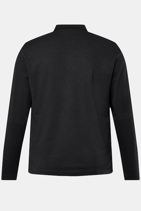 Men+ Poloshirt, Basic, Piqué, Langarm, bis 8 XL