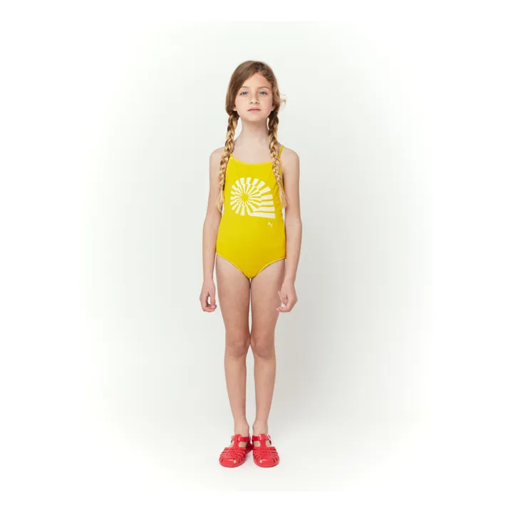Bobo Choses Exclusivité Bobo Choses x Smallable - Maillot de Bain 1 Pièce Coquillages | Jaune