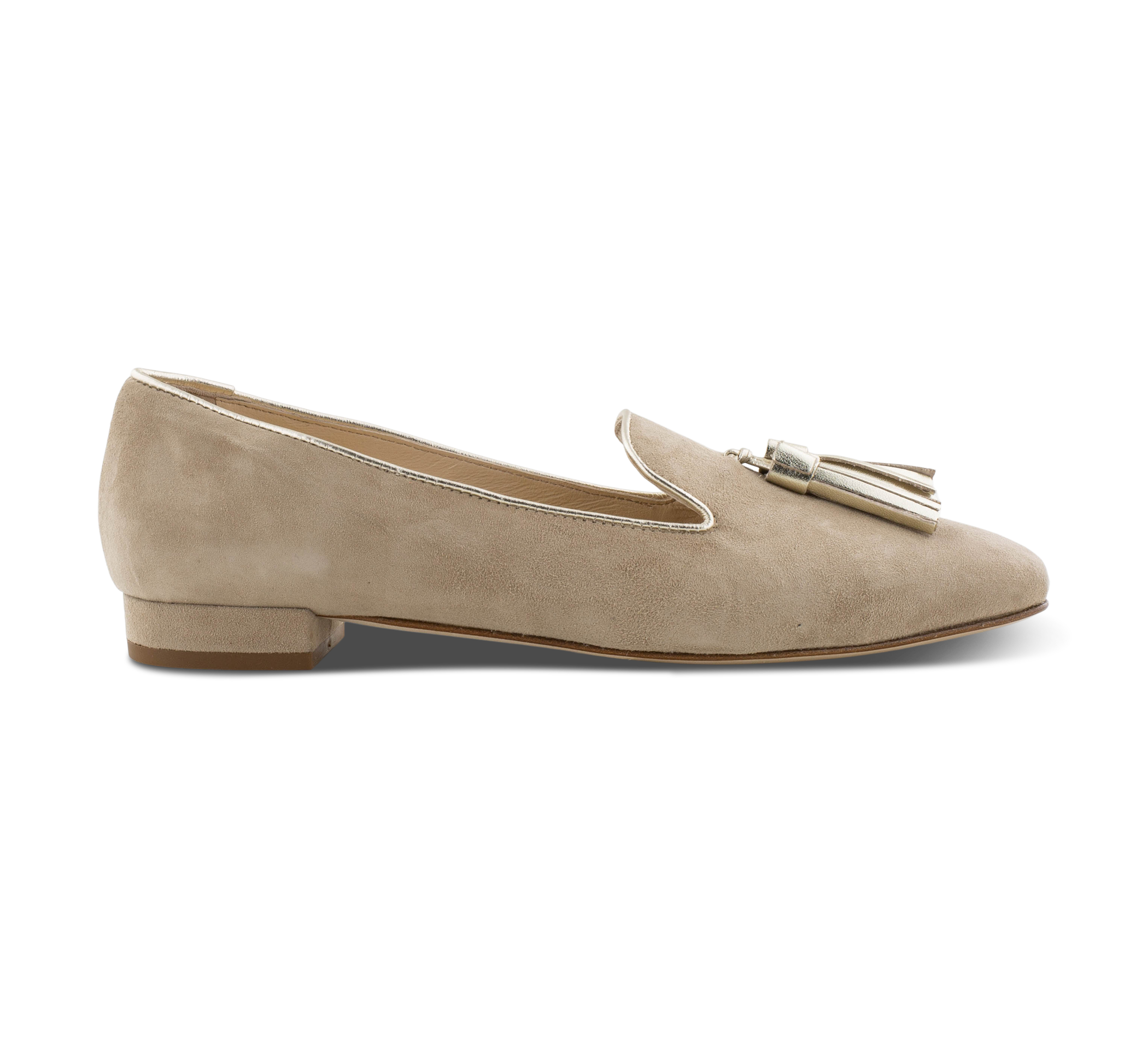 Alberto Zago 185 - Ballerinas beige/taupegrau