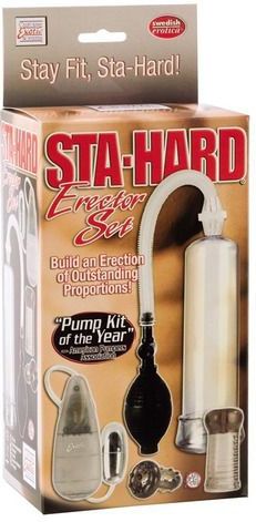 California Exotic Novelties Stay Hard Erector Set - Penispomp - Ø 60 mm