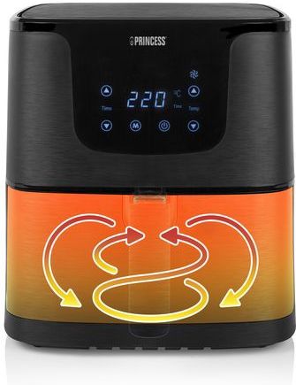 Princess - 183014 - Heteluchtfriteuse - Zwart - Inhoud 5.2 liter