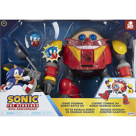 Sonic - Giant Eggman Robot Battle Set