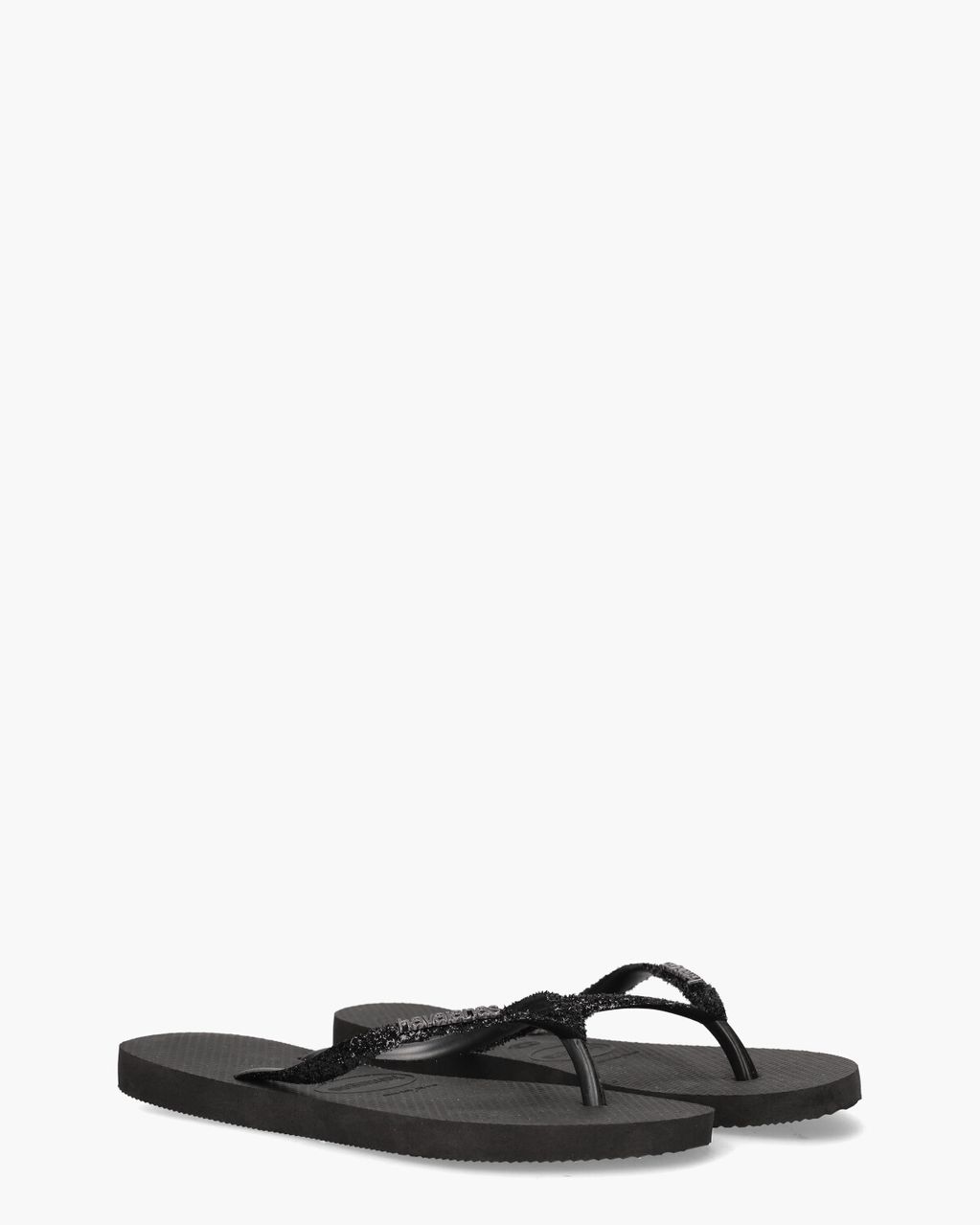 Havaianas Slim Glitter II Zwart Damesslippers