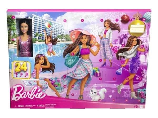 Barbie Fashionista Advent Calendar 2024