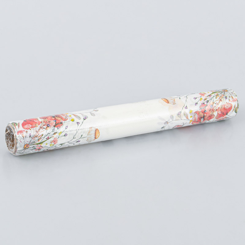 Chemin de table 'Fleurs Aquarelle'