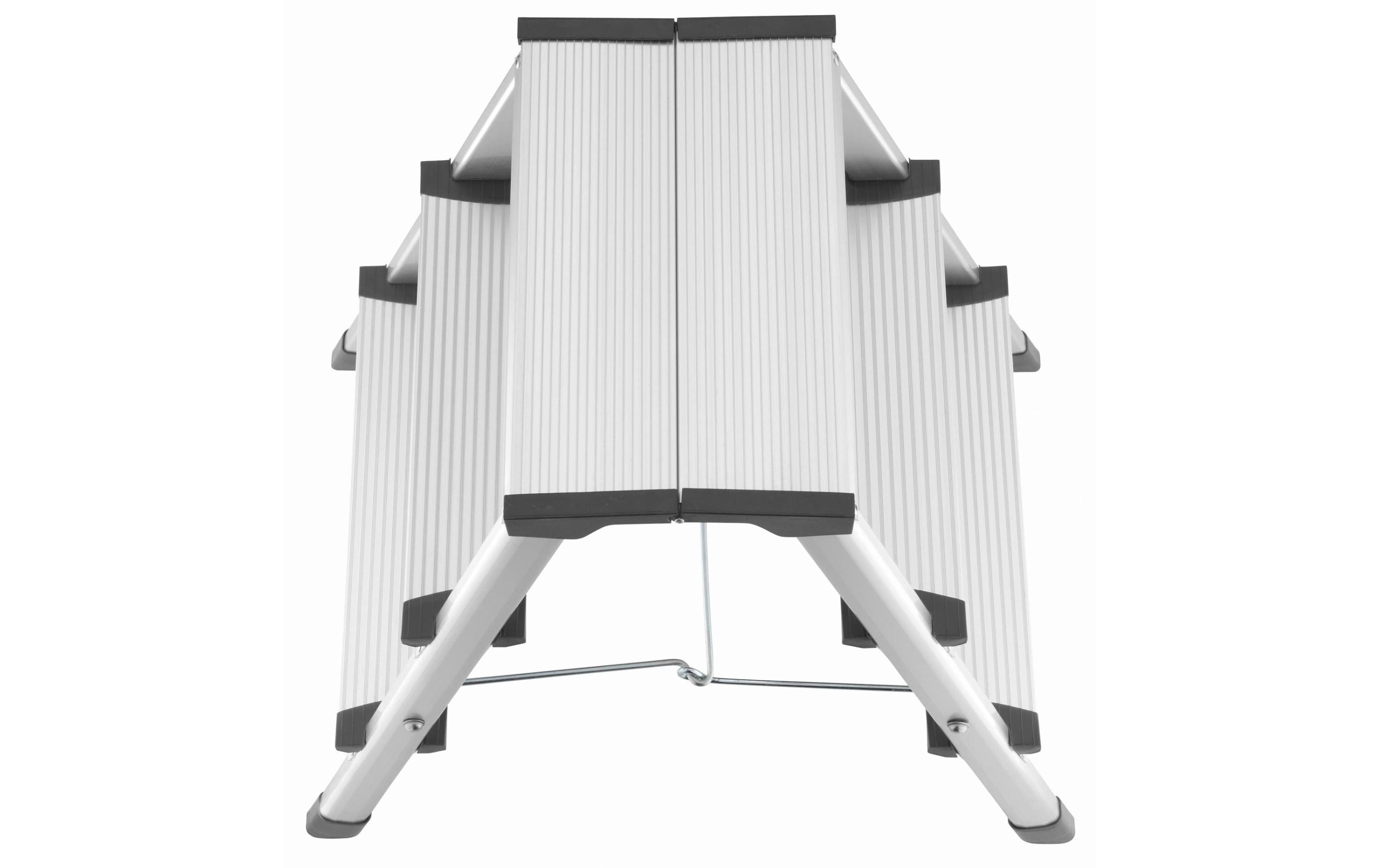 Trittleiter L90 Step-ke 3 StufenDer Alu-Klapptritt zum Steigen und Sitzen