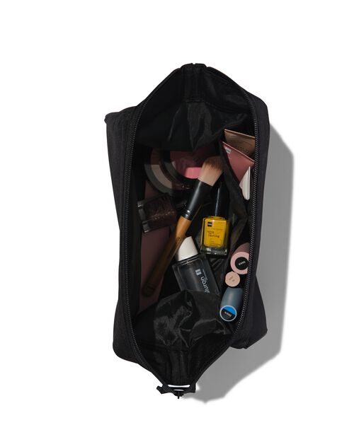 trousse de toilette avec câble noir 13x28x18