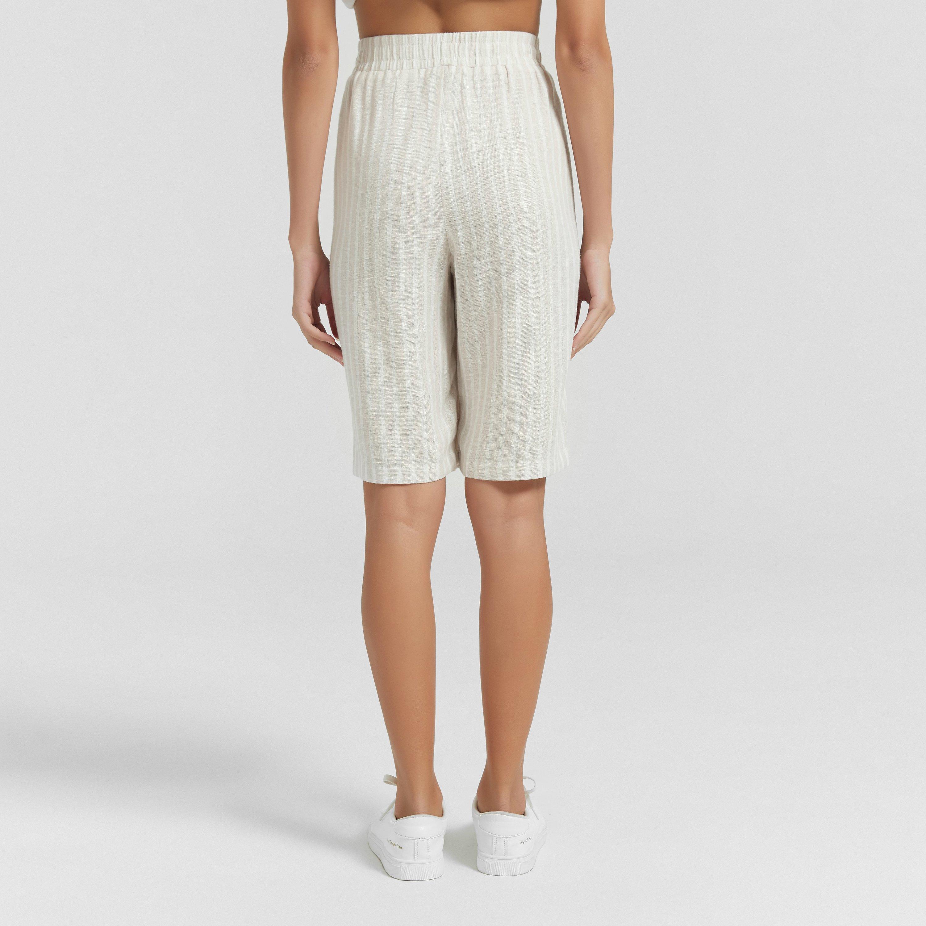 Be You Ladies Linen Shorts