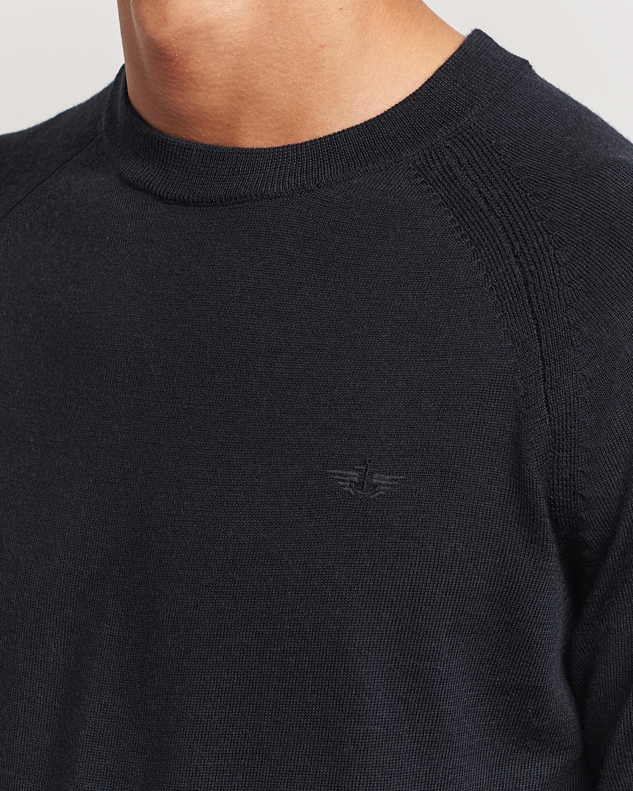 Dockers Washable Merino Crewneck Black
