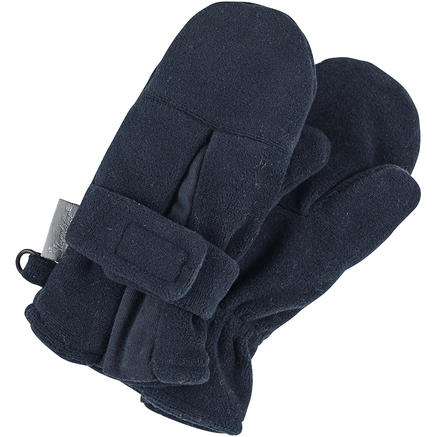 Sterntaler Fäustlinge Microfleece uni marine