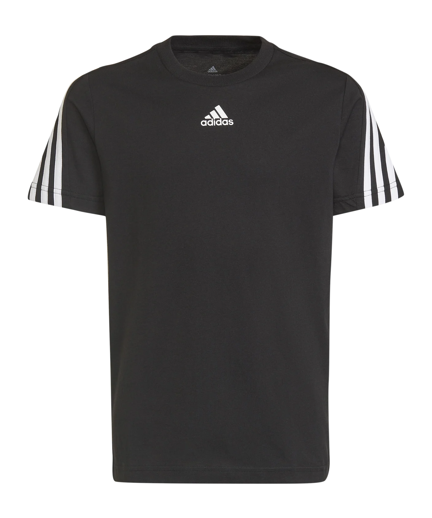 adidas Future Icon T-Shirt Kids Schwarz Weiss