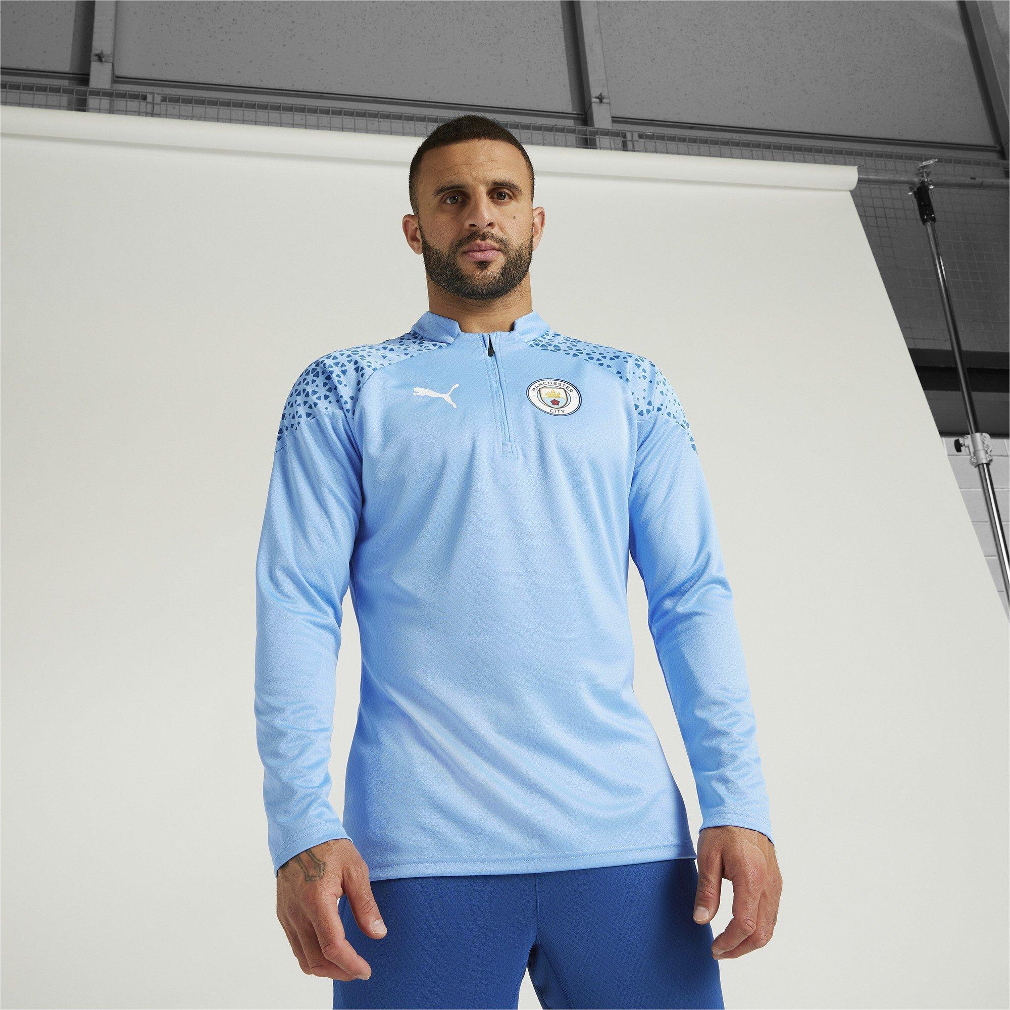 Puma Manchester City Training Quarter Zip Top 2023 2024 Adults