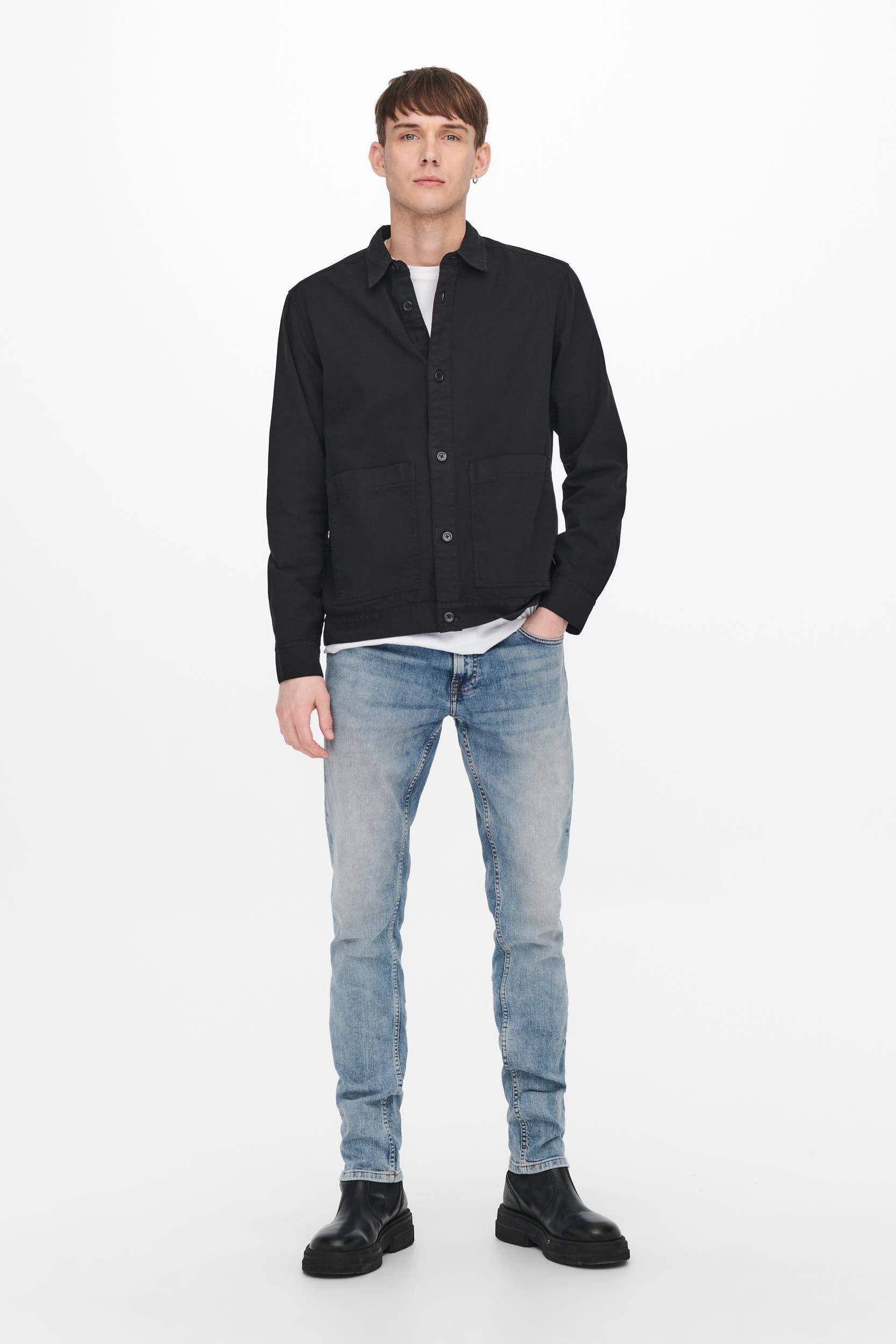 ONLY & SONS slim fit jeans ONSLOOM blue denim 1409