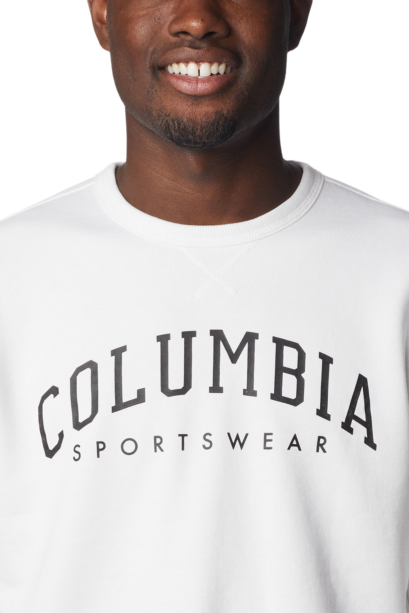 Moletom masculino Columbia™ com gola redonda e logo