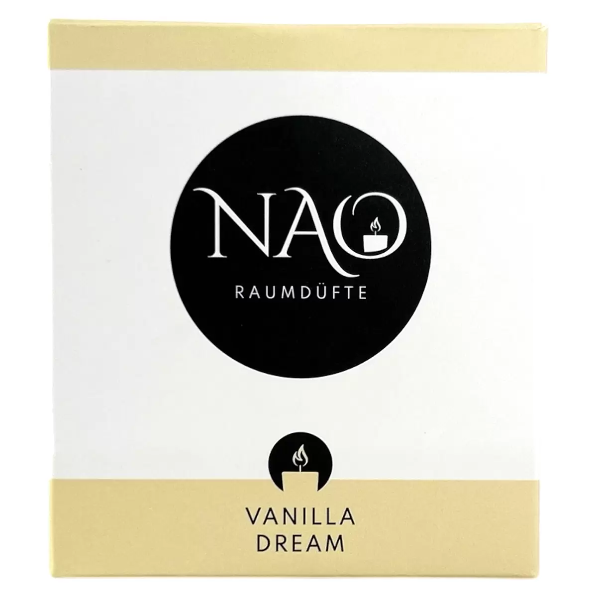 Duftkerze Vanilla Dream NAO natur,transparent