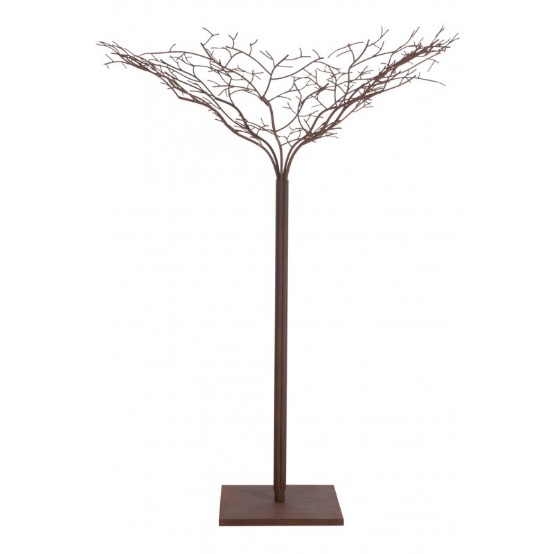 Arbre en métal marron 140x140x180 cm h180