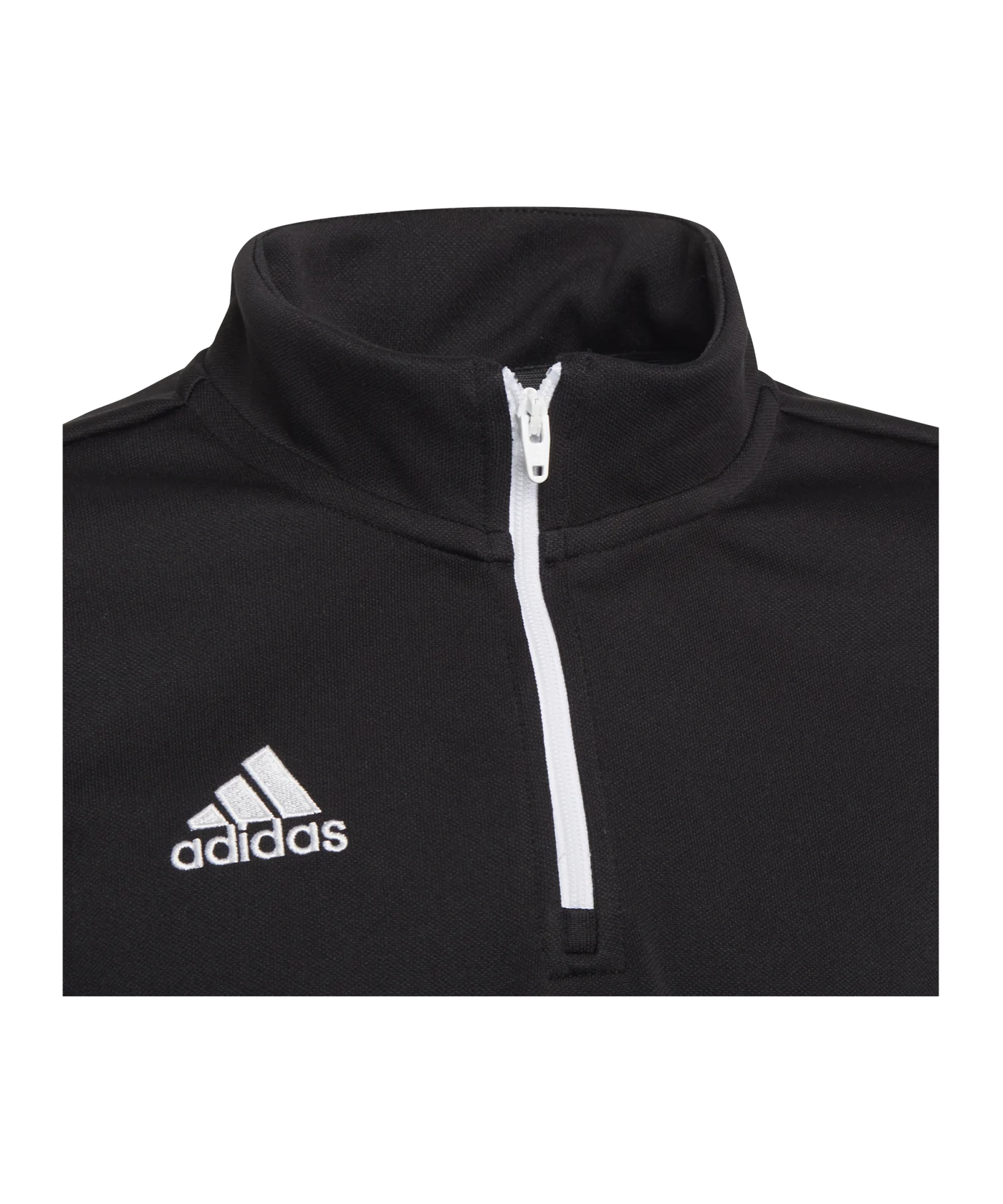 adidas Entrada 22 HalfZip Sweatshirt Kids Schwarz