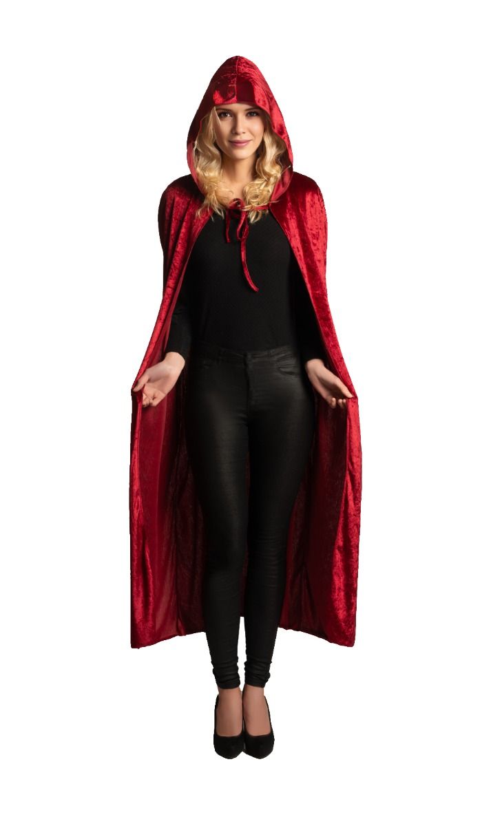 Halloween Cape Rood Capuchon