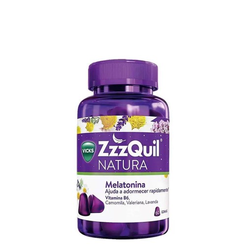 ZzzQuil Natura Melatonina 60 gomas