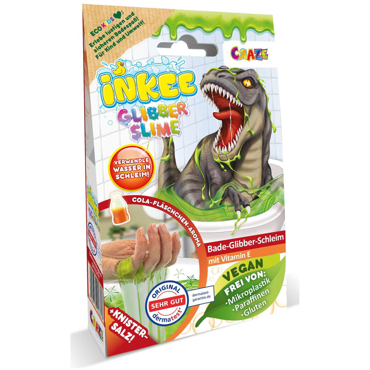 CRAZECRAZE   Inkee Bade Glibber Schleim Dinorex