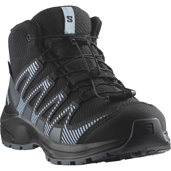 Chaussure trail SALOMON XA PRO V8 MID CSWP J BLACK/NEPTUN