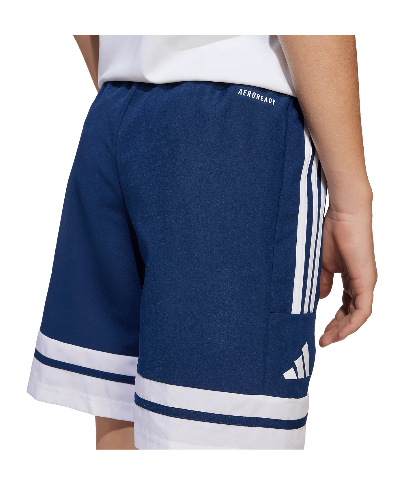 adidas Squadra 25 Downtime Short Kids Blau