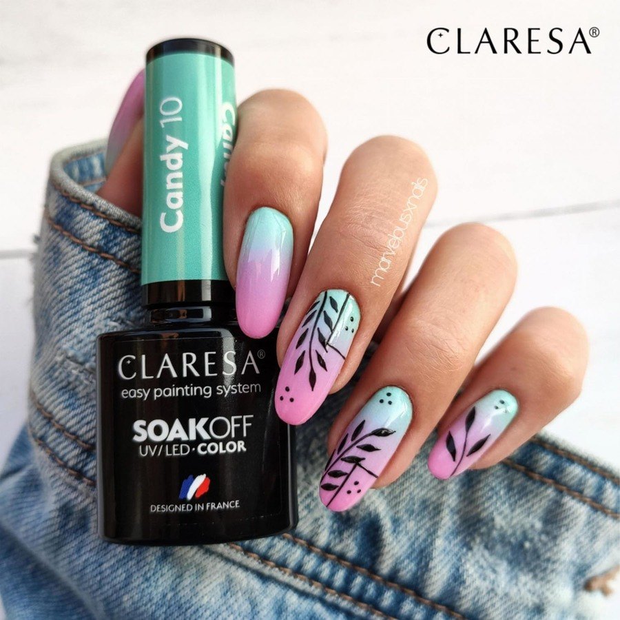 Claresa Nail Polish Hybrid Soak Off Candy 10 5ml