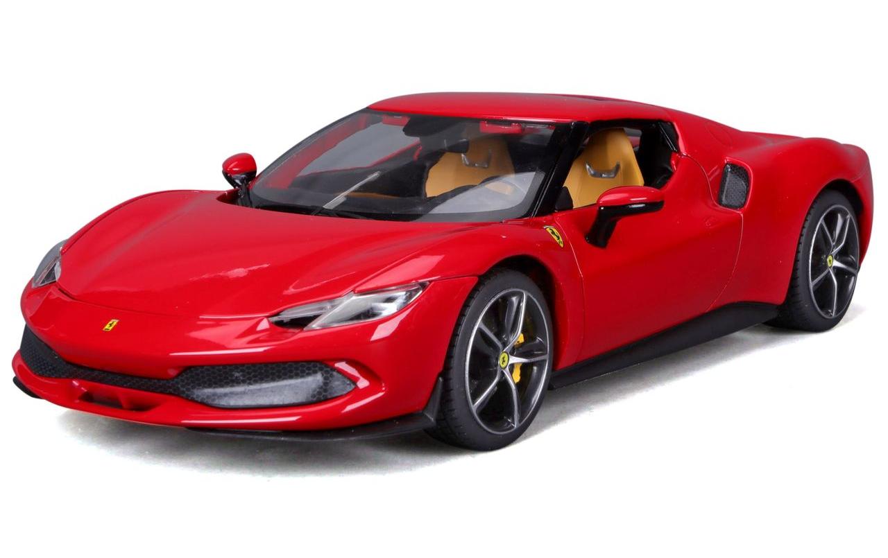 Ferrari R&P 296 GTB Rot 1:18Sammlermodell im Massstab 1:18
