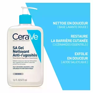 Gel Nettoyant Sa Anti-rugosités pour les peaux sèches et rugueuses - 473 ml
