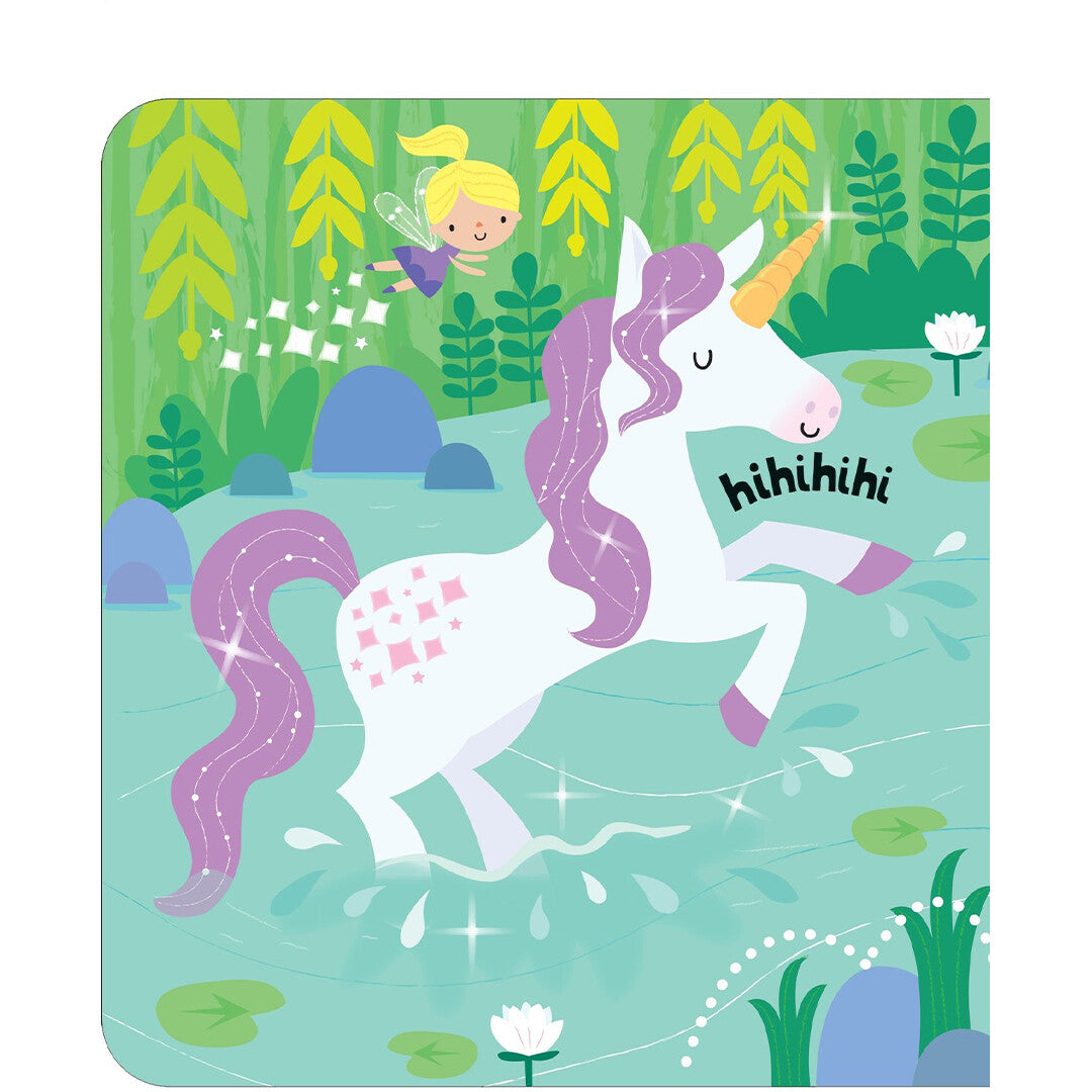 Uitgeverij usborne baby's allereerste geluidenboekje - eenhoorns