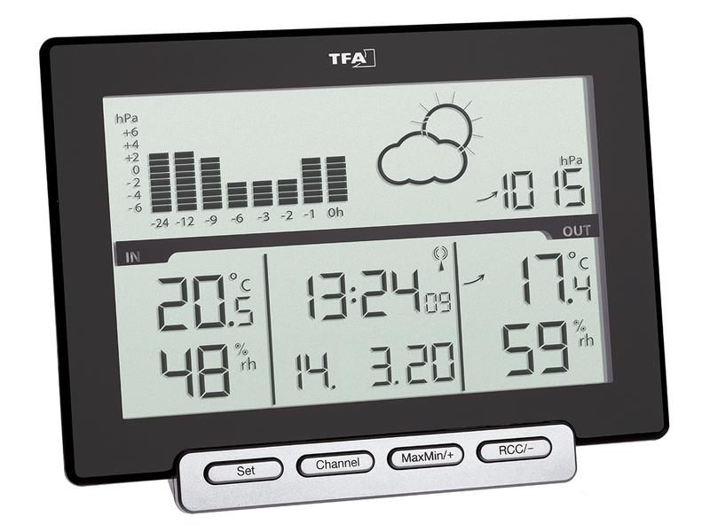 TFA Dostmann Wetterstation Meteo Sens Funk-Wetterstation