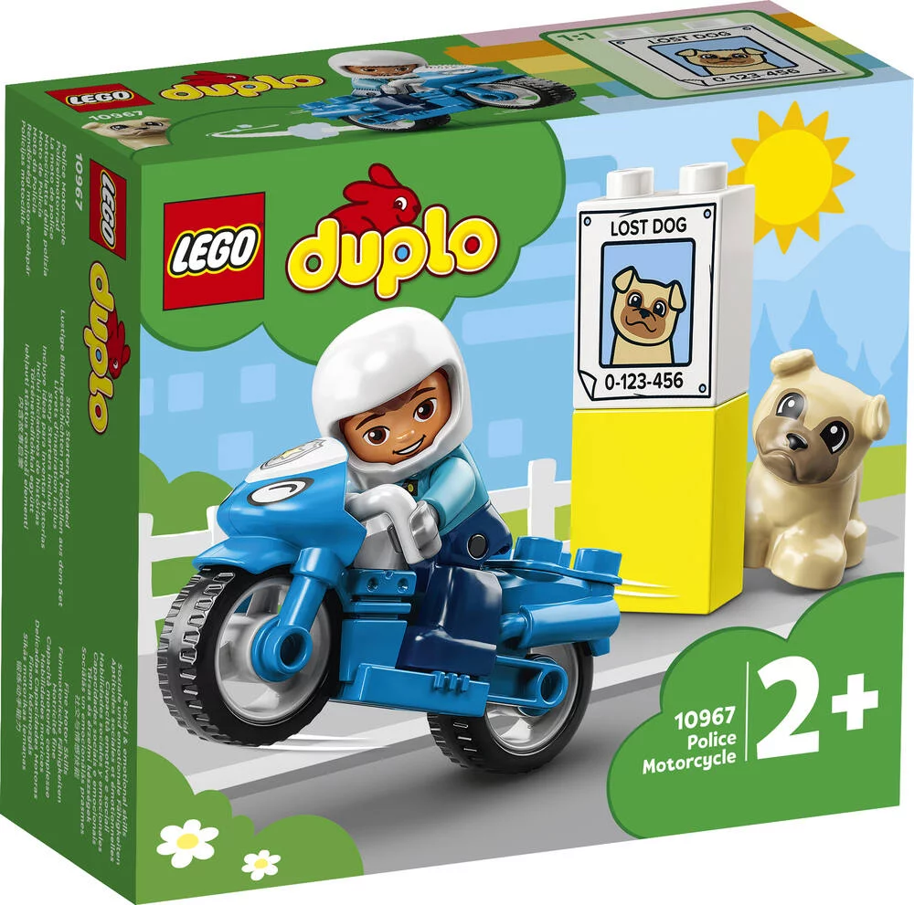LEGO®DUPLO®MA VILLE 10967 - LA MOTO DE POLICE