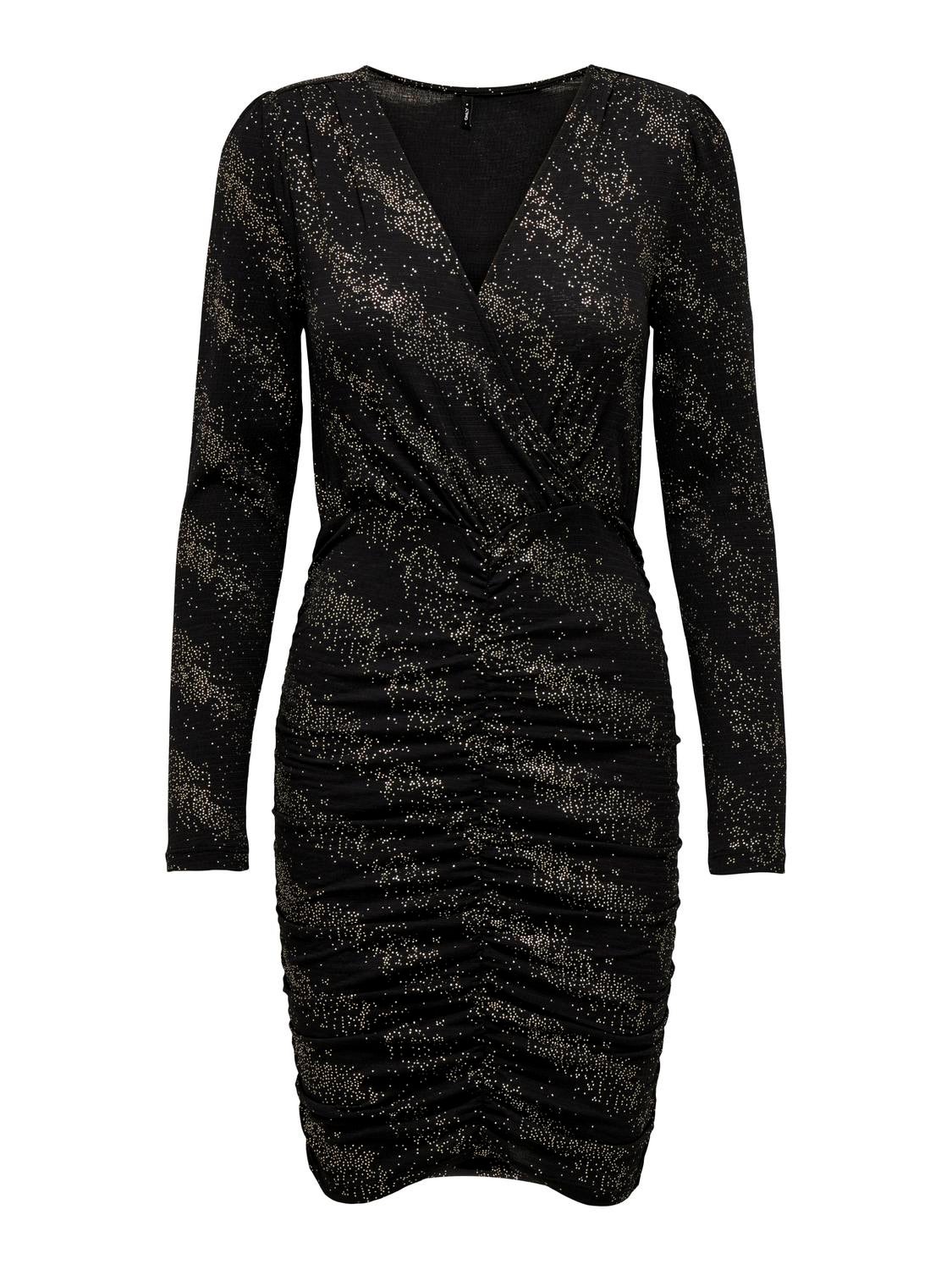ONLNEW Kurzes Kleid Black