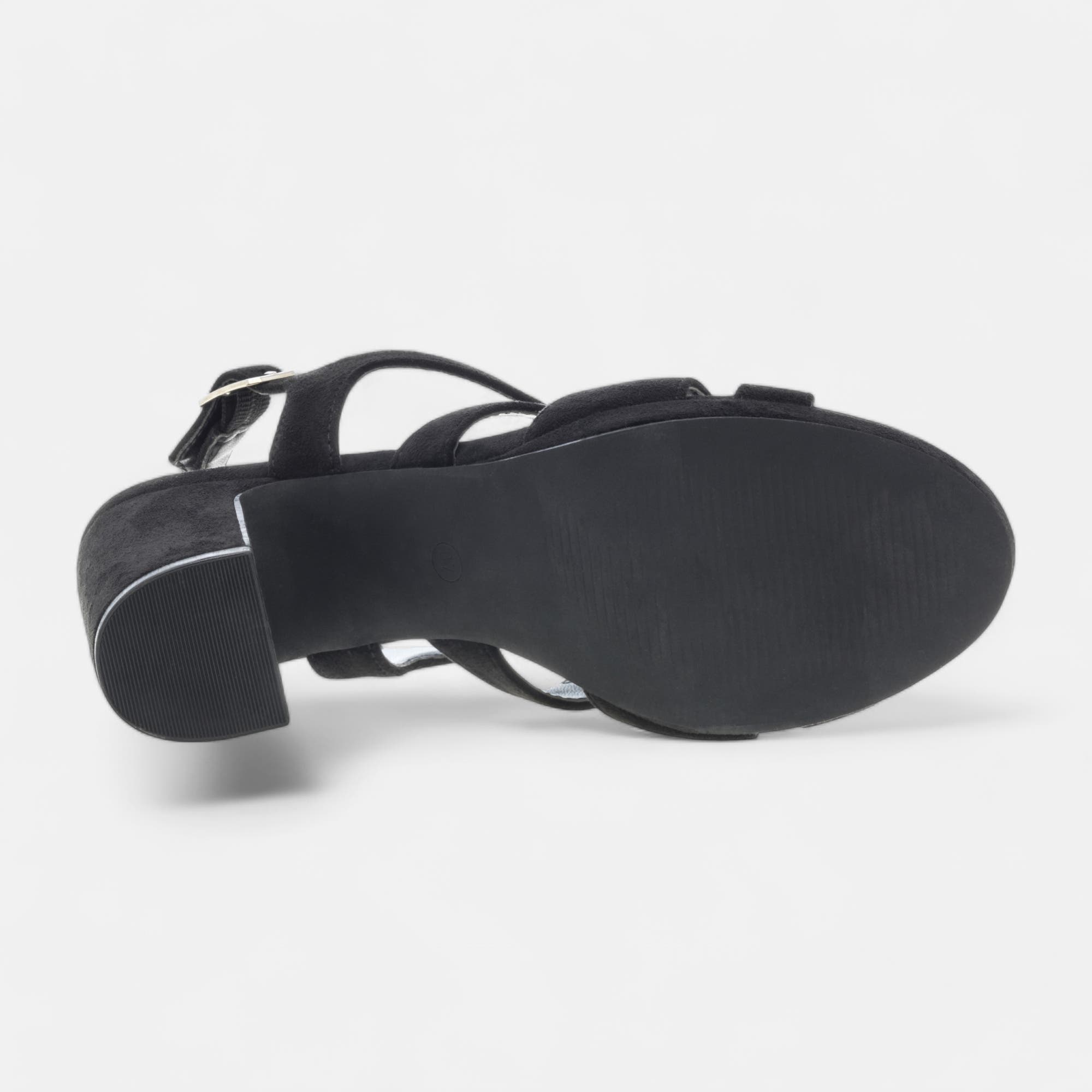 Nu-pieds à talon Femme noir
