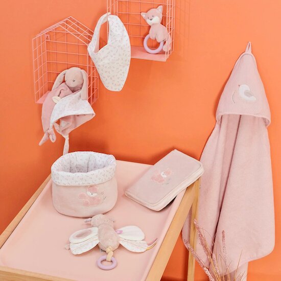 Alice & Pomme Cape de Bain et Gant   75 x 75 cm   de               Nattou